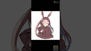 アークナイツのアーミヤちゃんを描きました #drawing #アークナイツ #イラスト