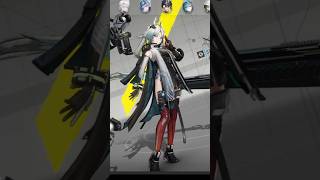オクギ ステータス画面のモーション集 『アークナイツ エンドフィールド』より