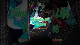 オクギ02手元動画09 #イラスト #イラストタイムラプス #illustration #art #エンドフィールド #アークナイツ #オクギ #ケモミミ #蝶 #鳥人 #鳥 #羽 #素肌 #太もも