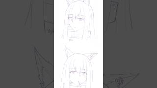 Arknights__Texas Timelapse #illustration #shortsyoutube #shortvideo #arknights #アークナイツ #shorts