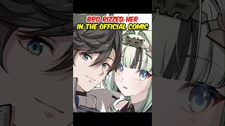 Endmin rizzing Si in the official comic 😭 #arknights #arknightsendfield #shorts