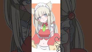 【ペリカFA】イラストメイキング７６４【アークナイツ：エンドフィールド】 #shorts #ペリカ #ンフィー #イラストメイキング