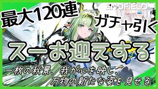 【エンドフィールド】スーをお迎えしたい!武器は引けないのだ!笑